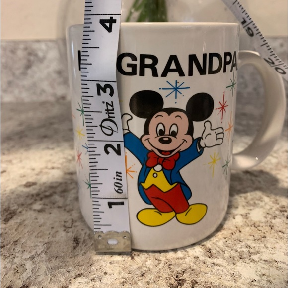 DISNEY Vintage EPCOT Magic Kingdom Coffee Cup Mug Mickey Mouse “I Love Grandma” - Picture 5 of 6